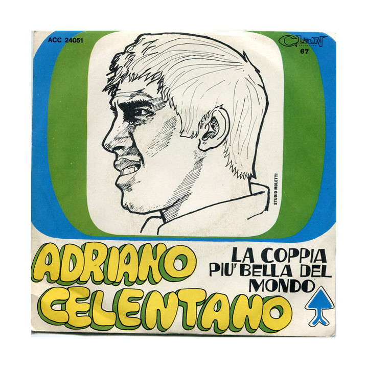 Italiano (Italian) [product.brand]COPERTINE SENZA VINILE PER 45° Clan Celentano - ACC 24051 1 Copertine vuote dischi 45 e 33 ori