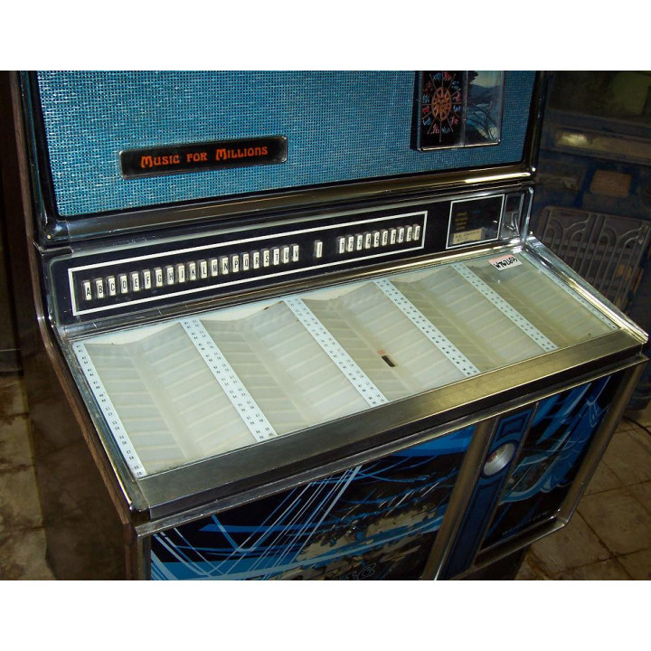 Wurlitzer Parti di ricambi Wurlitzer VETRO PER WURLITZER 3500 Condizione: Nuova stampa, Grafica: stampa grafica 2 VETRO PER WURL