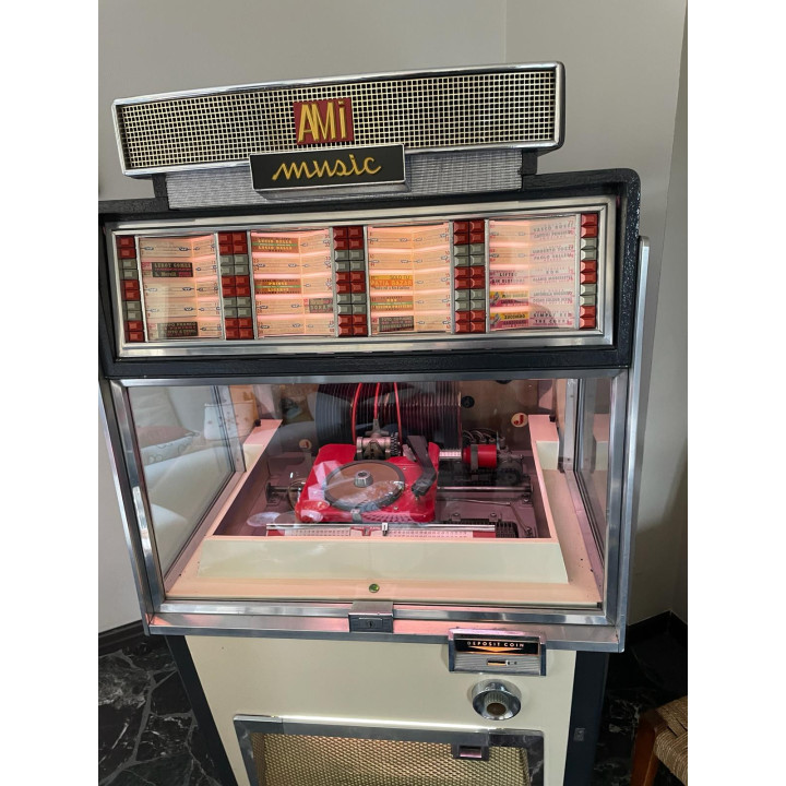 Ami Rowe Jukebox Ami Rowe Rowe AMI modello F 40 Condizione: visto e piaciuto 2 Rowe AMI modello F-40 jukebox Rowe AMI modello F 