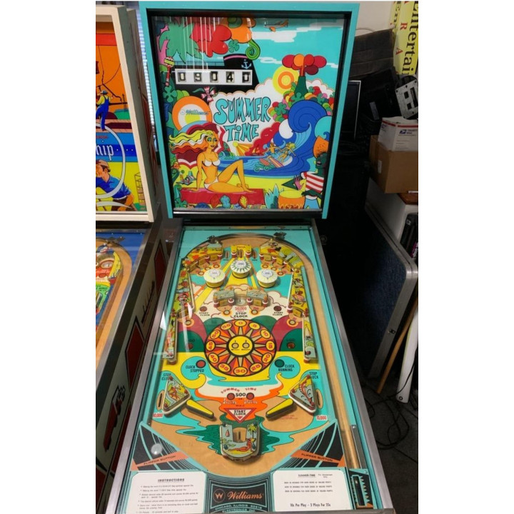 Williams Flipper williams Summer Time Williams Pinball Condizione: visto e piaciuto 2 Summer Time Williams Pinball Summer Time p