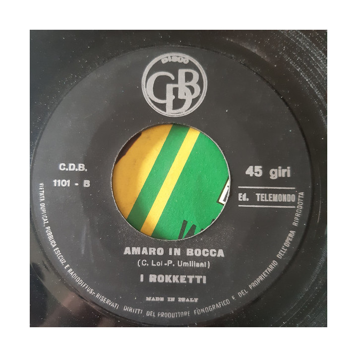 Black Time [I Rokketti] - Vinyl 7", 45 RPM