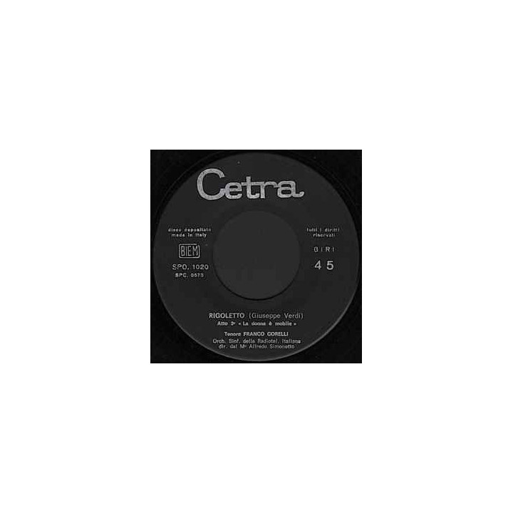 Aida   Rigoletto [Giuseppe Verdi,...] - Vinyl 7", 45 RPM