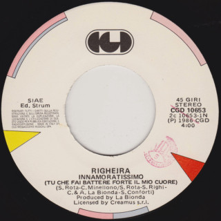 Innamoratissimo (Tu Che Fai Battere Forte Il Mio Cuore) [Righeira] - V