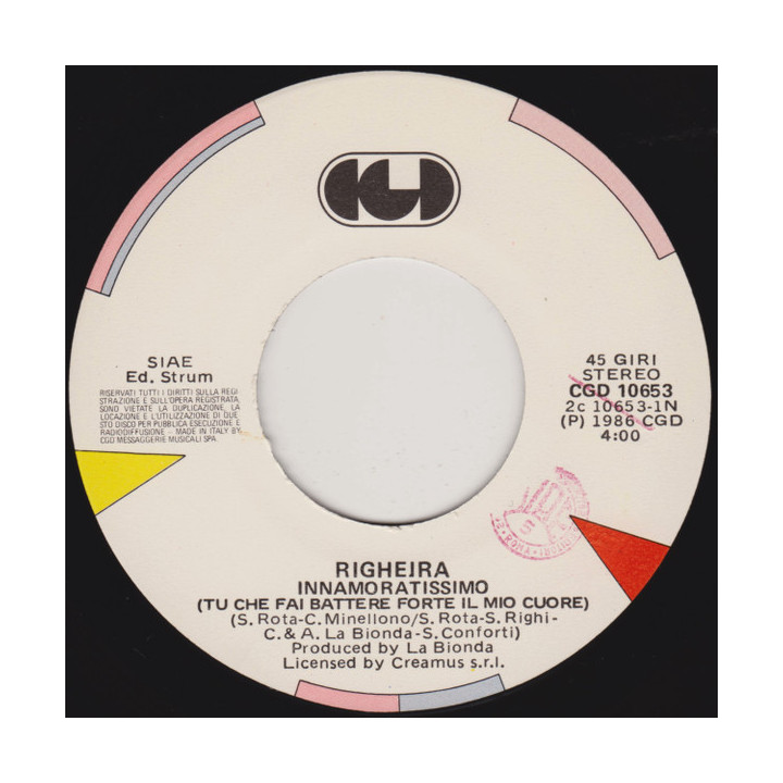 Innamoratissimo (Tu Che Fai Battere Forte Il Mio Cuore) [Righeira] - V