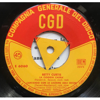 Betty Curtis [Betty Curtis] - Vinyl 7", EP, 45 RPM