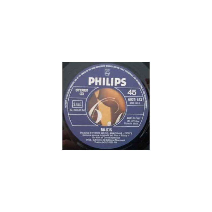 Bilitis   Melissa [Francis Lai] - Vinyl 7", 45 RPM, Single