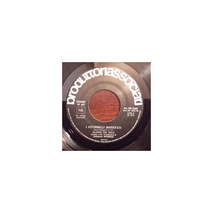 ...E Mi Manchi Tanto [Gli Alunni Del Sole] - Vinyl 7", 45 RPM, Single, Stereo