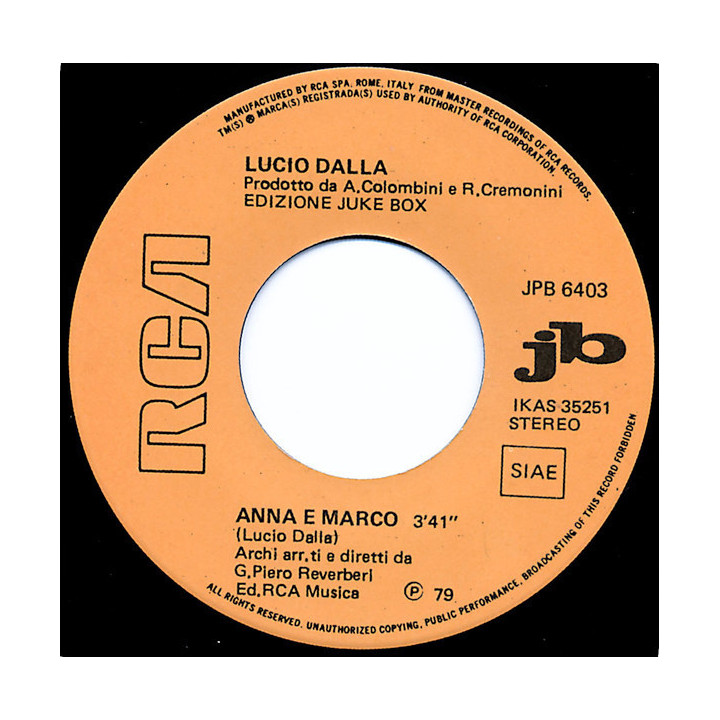 Italiano (Italian) [product.brand]8751169-2024-01-11-08-52-02 1 Vendita Vinili [product.weight]1 Shop I'm Jukebox iamjukebox.it 