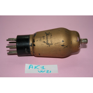 Philips Valvole Philips Valvola AK1 W21 Condizione: NOS 1 Valvola AK1 W21 Stato:Europa Produttore: Common type Europe tube/semic