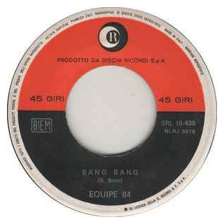 Bang Bang [Equipe 84] - Vinyl 7", 45 RPM