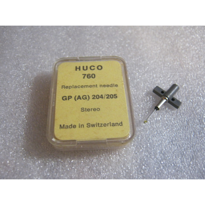 Philips Puntine per Jukebox e giradischi Puntina Giradischi HUCO 760 per Philips GP (AG) 204/205 Condizione: Nuovo 2 Puntina Gir