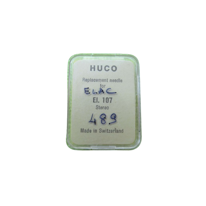[product.brand] Puntine per Jukebox e giradischi PUNTINA GIRADISCHI MODELLO: ELAC SM 107 (HUCO 489) Condizione: NOS 2 PUNTINA GI