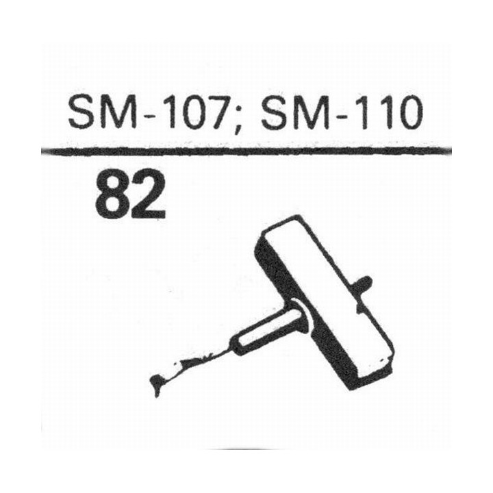 [product.brand] Puntine per Jukebox e giradischi PUNTINA GIRADISCHI MODELLO: ELAC SM 107 (HUCO 489) Condizione: NOS 3 PUNTINA GI