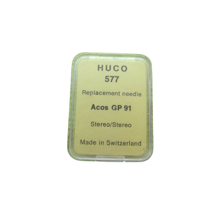 [product.brand] Puntine per Jukebox e giradischi Puntina per giradischi HUCO 577 Acos GP 91 Condizione: NOS 2 HUCO 577 Puntina p