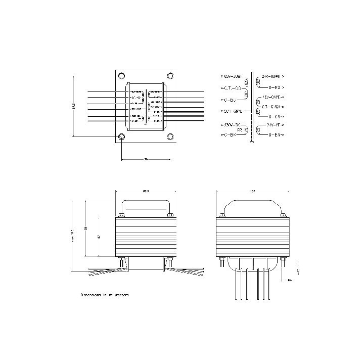 Wurlitzer Trasformatori Alimentazione transformatore Jukebox WURLITZER 3500 SERIE 551 AMPLIFIER 230V Condizione: Nuovo 4 Jukebox