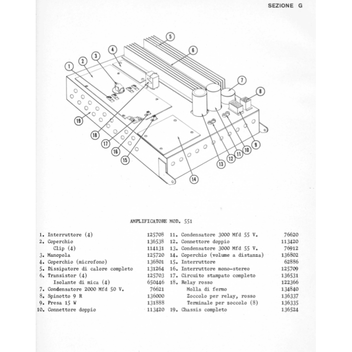 Wurlitzer Trasformatori Alimentazione transformatore Jukebox WURLITZER 3500 SERIE 551 AMPLIFIER 230V Condizione: Nuovo 7 Jukebox