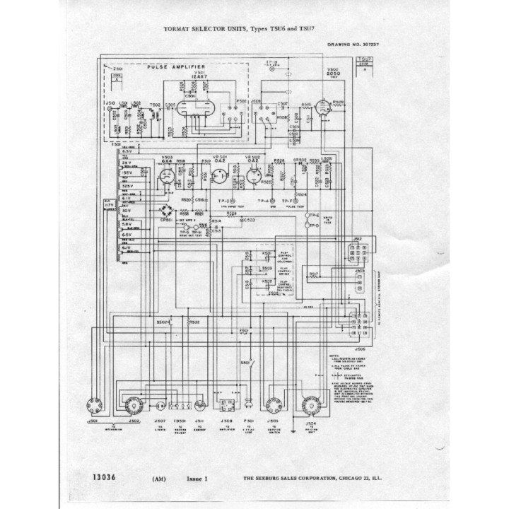 Seeburg Trasformatori Alimentazione transfatore per Jukebox SEEBURG Q100 TSU-5 Condizione: Nuovo 7 transfatore per Jukebox SEEBU