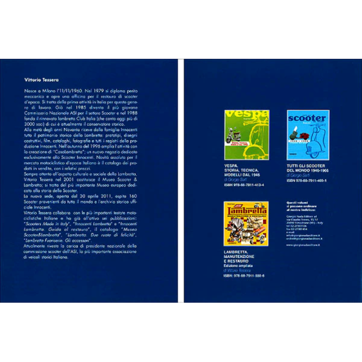 Italiano (Italian) [product.brand]Innocenti Lambretta 3 Libri jukebox 3 Shop I'm Jukebox iamjukebox.it