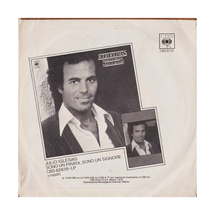 Italiano (Italian) [product.brand]CBS 6726 2 Copertine vuote dischi 45 e 33 originali 2 Shop I'm Jukebox iamjukebox.it