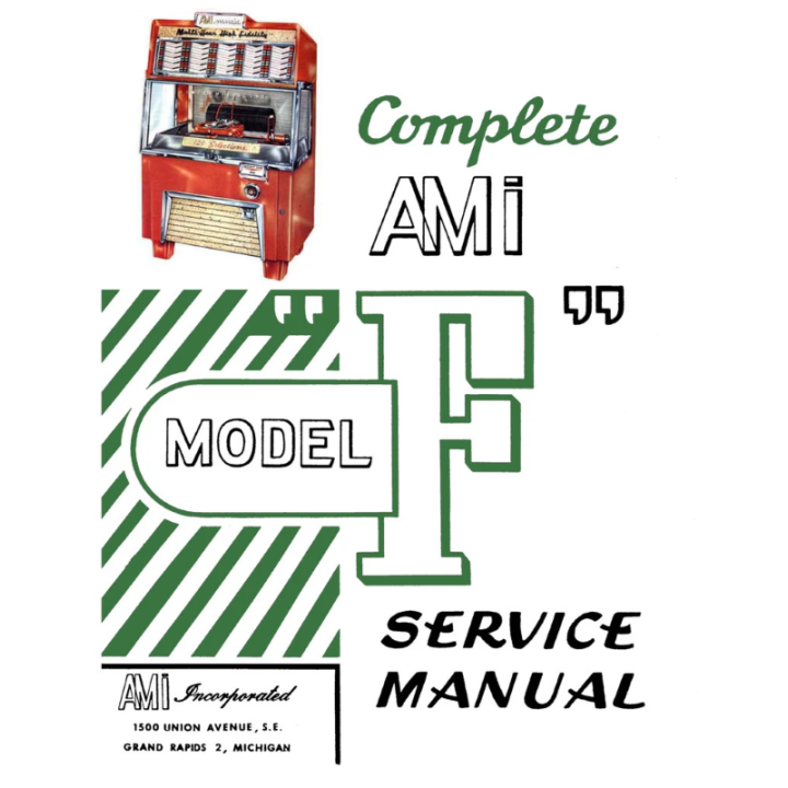 Italiano (Italian) [product.brand]Manuale Jukebox AMI F - 40, 80 e 120 1 Parti di ricambio Ami Rowe 1 Shop I'm Jukebox iamjukebo