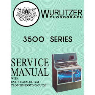 Italiano (Italian) Wurlitzer Manuale Jukebox WURLITZER Modello 3500-3510-3560 ZODIAC 1 Parti di ricambi Wurlitzer 1 Shop I'm Juk