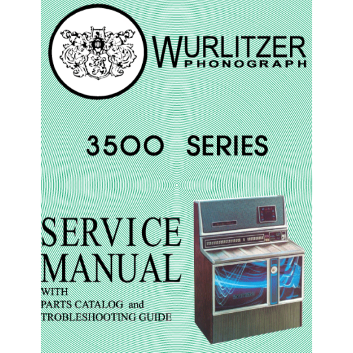 Italiano (Italian) Wurlitzer Manuale Jukebox WURLITZER Modello 3500-3510-3560 ZODIAC 1 Parti di ricambi Wurlitzer 1 Shop I'm Juk