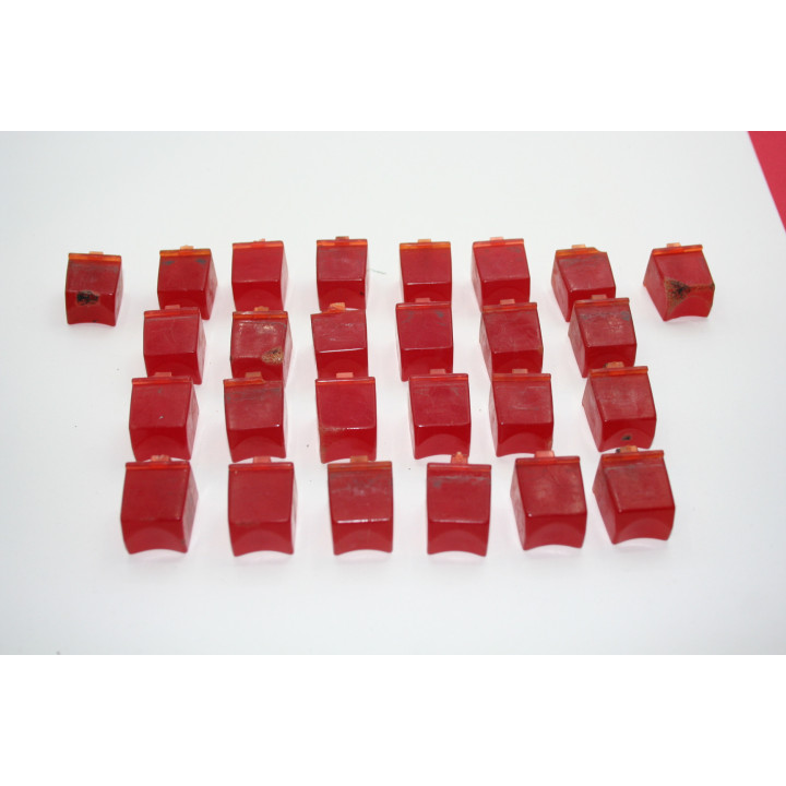 Ami Rowe Parti di ricambio Ami Rowe Pulsanti Rowe-Ami pulsante rosso Condizione: NOS 4 Pulsanti Rowe-Ami pulsante rosso [ApSC sc