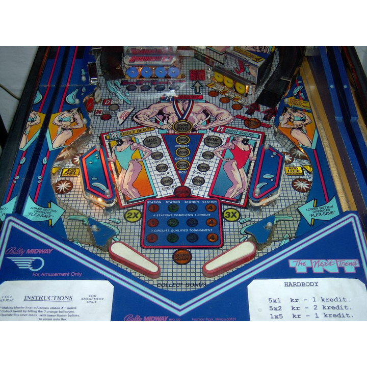 Italiano (Italian) Bally Hardbody bally 3 Flipper Bally 3 Shop I'm Jukebox iamjukebox.it 