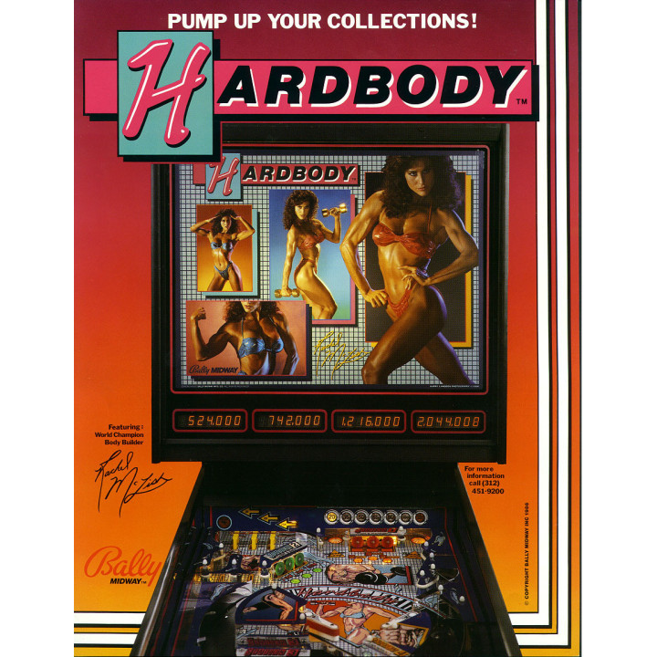 Italiano (Italian) Bally Hardbody bally 6 Flipper Bally 6 Shop I'm Jukebox iamjukebox.it 