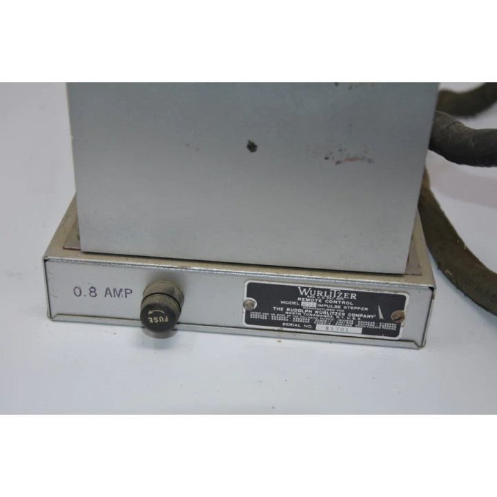 Wurlitzer Parti di ricambi Wurlitzer Wurlitzer Stepper Model 257, Original For 1800 - 2404 Condizione: visto e piaciuto 5 Wurlit