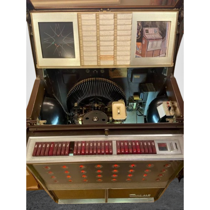 Ami Rowe Jukebox Ami Rowe Jukebox Rowe AMI Tropicana JBM-200 del 1964 Condizione: visto e piaciuto 2 Jukebox Rowe AMI Tropicana