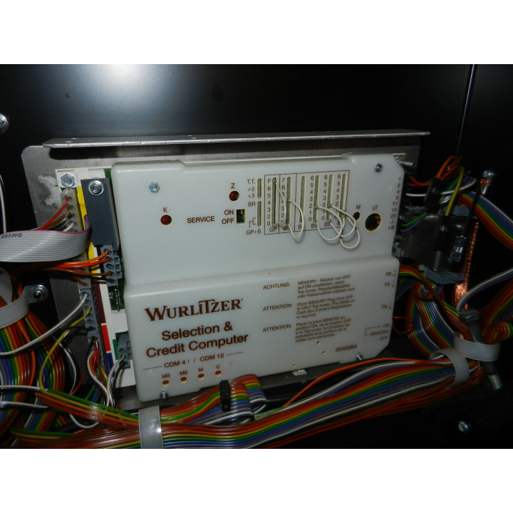 Wurlitzer Parti di ricambi Wurlitzer Controllo S&CC – in cambio Assistenza tecnica a domicilio: jukebox 1 Controllo S&CC – in ca