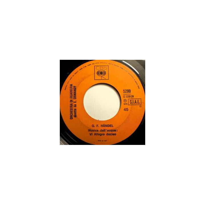 Adagio Dal Concerto Per Oboe E Archi [The Philadelphia Orchestra,...] - Vinyl 7", 45 RPM