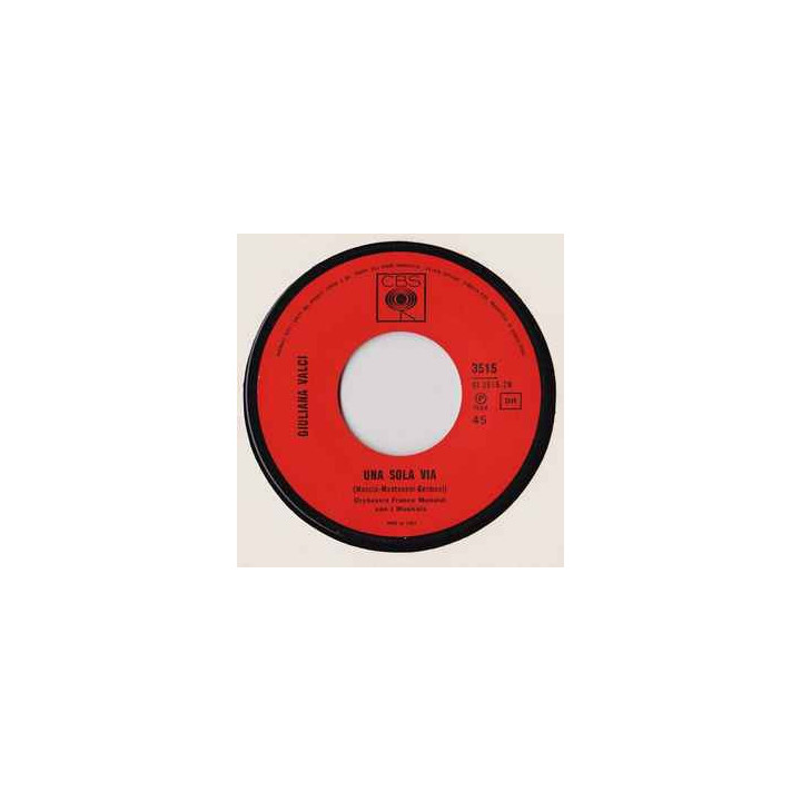 Amore Mi Manchi [Giuliana Valci] - Vinyl 7", 45 RPM