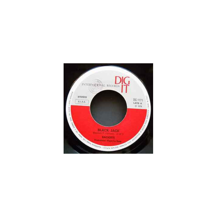 Black Jack [Baciotti] - Vinyl 7", 45 RPM