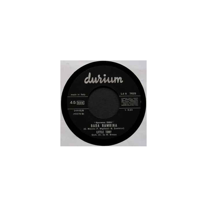 Bada Bambina [Little Tony] - Vinyl 7", 45 RPM, Single