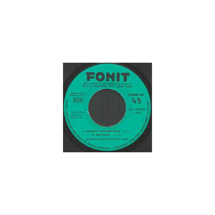 Boppin' At The Hop [Lawson-Haggart Rockin' Band] - Vinyl 7", 45 RPM, EP