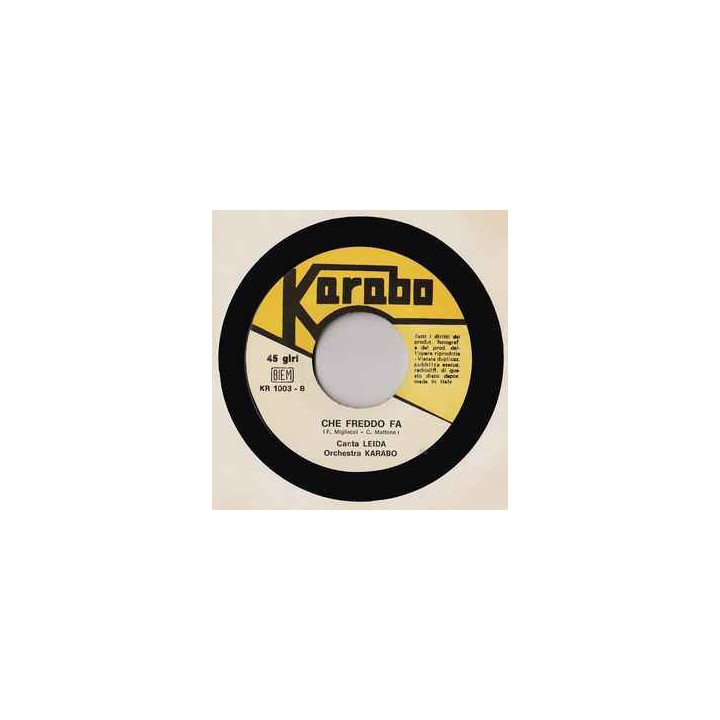 Bada Bambina   Che Freddo Fa [Giampaolo,...] - Vinyl 7", 45 RPM