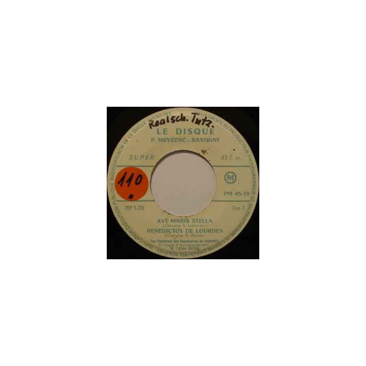 Ave Maria [Les Chanteurs Des Sanctuaires De Lourdes,...] - Vinyl 7", 4