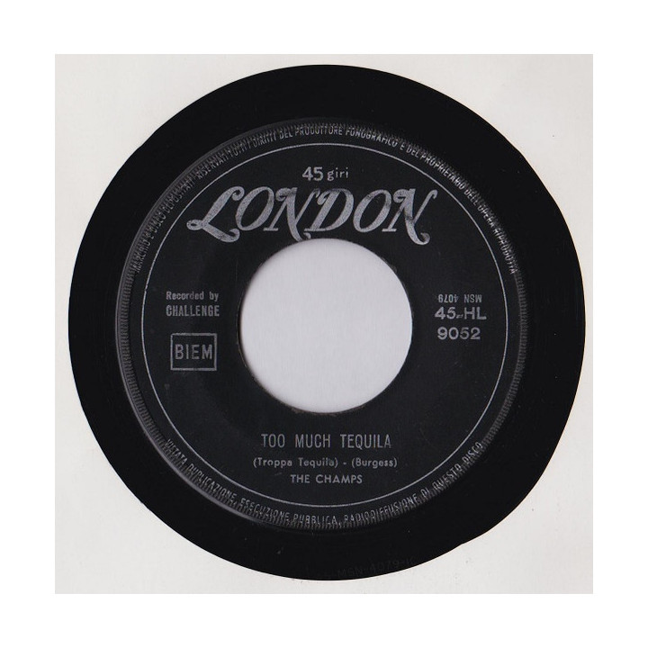 ?Too Much Tequila [The Champs] - Vinyl 7", 45 RPM