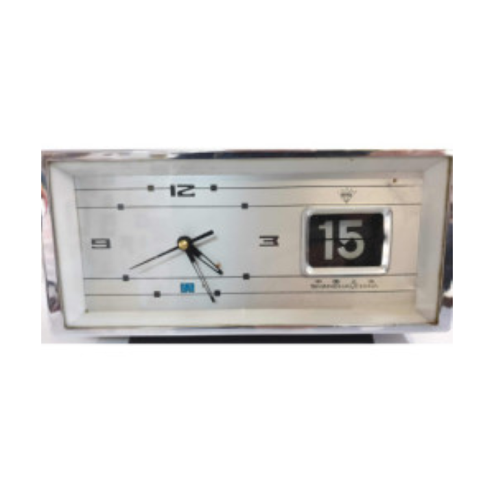 [product.brand] Idea regalo SVEGLIA MECCANICA SHANGHAI DIAMOND,CHINA ANNI'60/70 CON GIORNO A TABELLA , ORA E INDICAZIONE ORARIO
