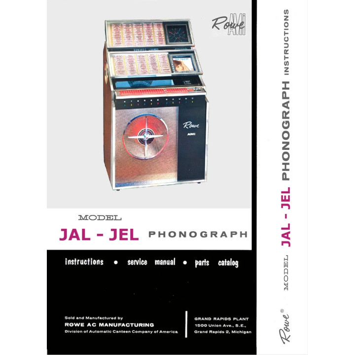 Italiano (Italian) Ami Rowe Manuale rowe ami jal / jel (1962/63) 1 Parti di ricambio Ami Rowe [product.weight]1 Shop I'm Jukebox
