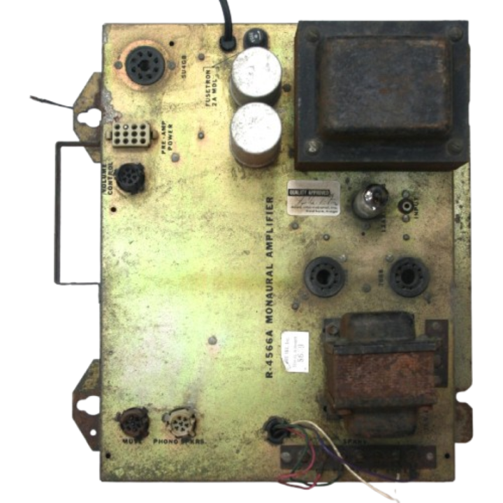 Ami Rowe Parti di ricambio Ami Rowe Amplificatore Ami rowe valvole R-4566 A Condizione: visto e piaciuto 1 Amplificatore Ami row