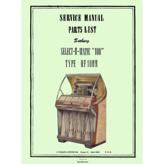 Italiano (Italian) Seeburg Manuale Jukebox SEEBURG HF 100 R & 100 RD 1 Manuali jukebox 1 Shop I'm Jukebox iamjukebox.it 