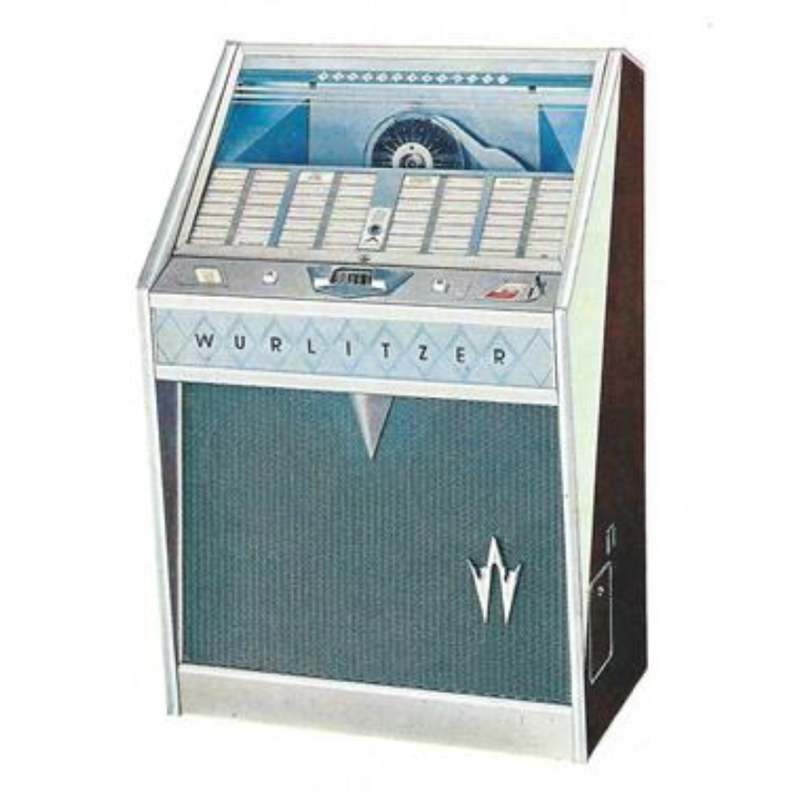 vetrofanie wurlitzer Lirck, Frontale PVC