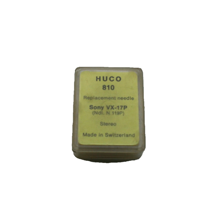 Huco Puntine per Jukebox e giradischi Puntina (Huco 810) Giradischi Modello: Sony Ns-119p (Vx-17p) Condizione: NOS 1 Puntina (Hu