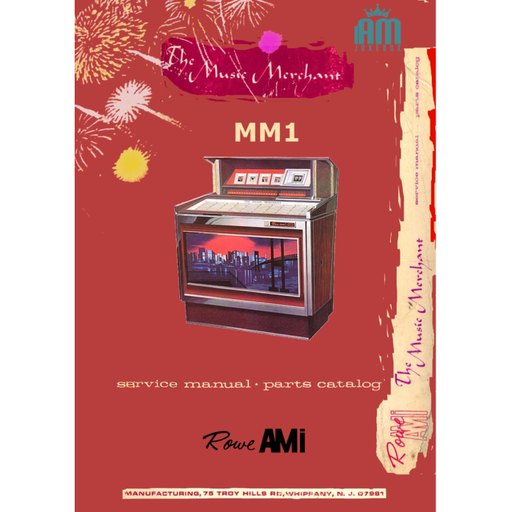 Italiano (Italian) Ami Rowe Manuale Jukebox Rowe AMI Modello MM1 1 Manuali jukebox 1 Shop I'm Jukebox iamjukebox.it