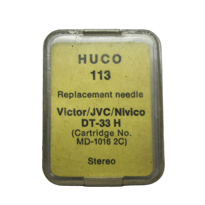 Huco Puntine per Jukebox e giradischi puntina huco113 Victor/JVC/Nivico DT-33H Condizione: visto e piaciuto 3 puntina huco113 Vi