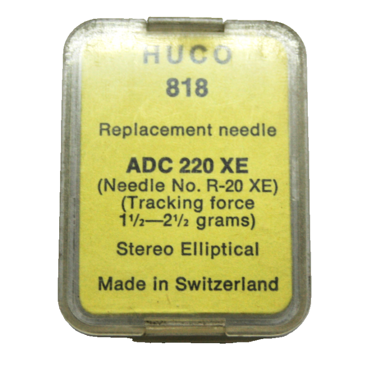 PUNTINA HUCO 818, DC-220 XE-,PUNTINA COMPATIBILE PER GIRADISCHI