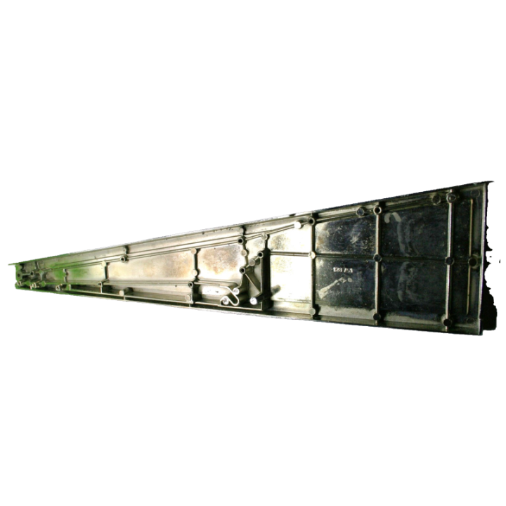 Wurlitzer Parti di ricambi Wurlitzer Fianco laterale destro wurlitzer Americana 3100 Condizione: Nuova Cromatura 4 Fianco destro